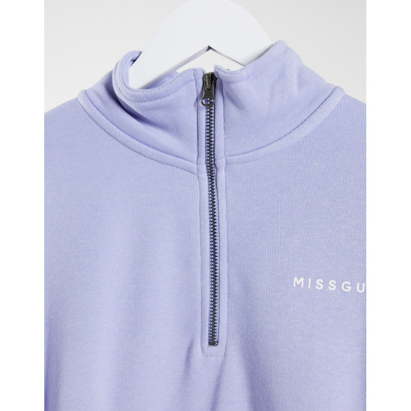 Missguided co-ord half zip...
