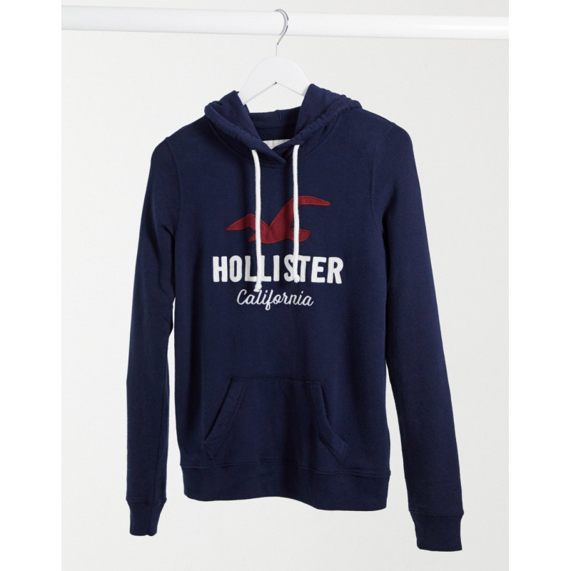 Hollister front logo hoodie...