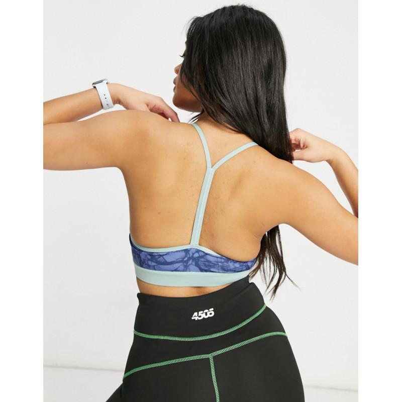 Luxe Palm Sports bra with...