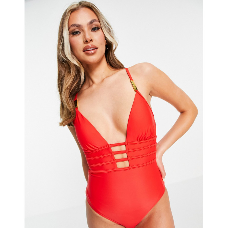 New Look strappy swimsuit...