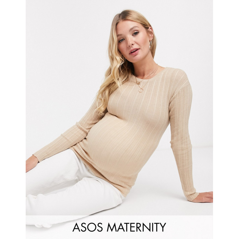 ASOS DESIGN Maternity crew...