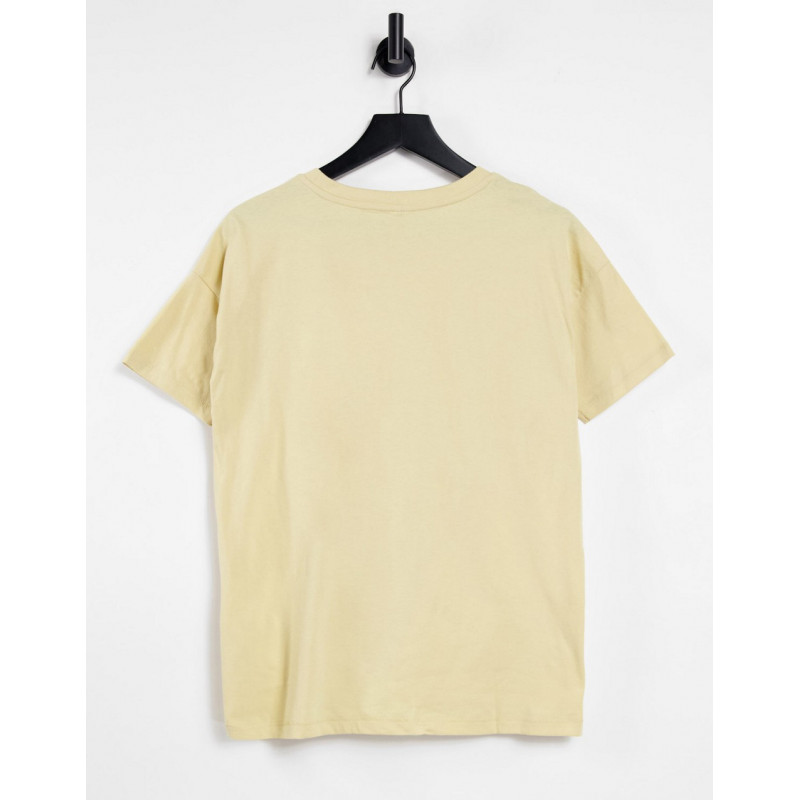 Only co-ord t-shirt in yellow