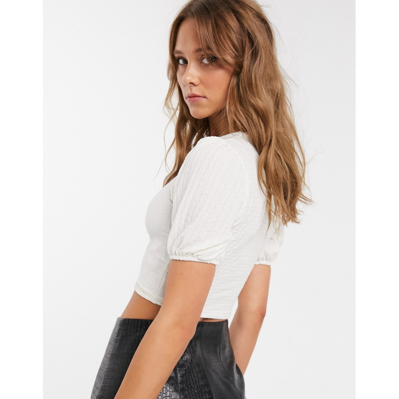 Topshop cropped t-shirt...