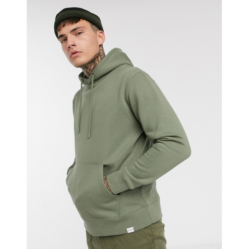 Pull&Bear hoodie in khaki