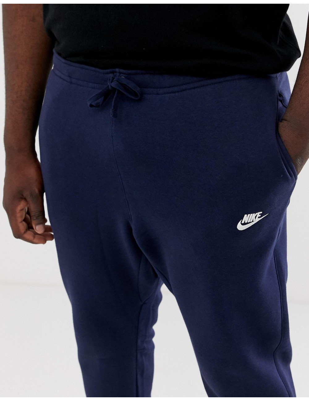 Nike Club plus jogger in navy