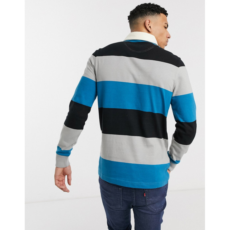 Barbour Beacon stripe rugby...