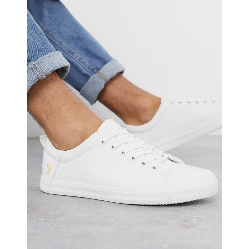 Farah lace up trainers in...