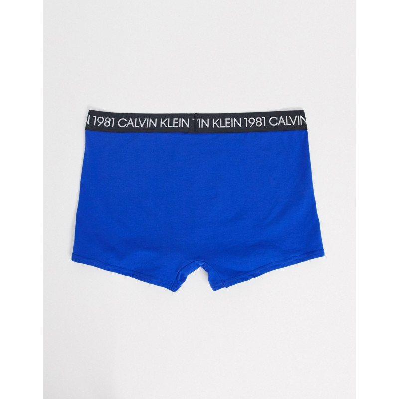 Calvin Klein trunks in blue