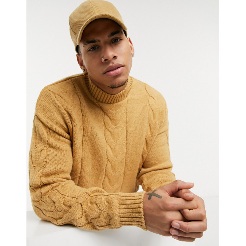 ASOS DESIGN cable knit...