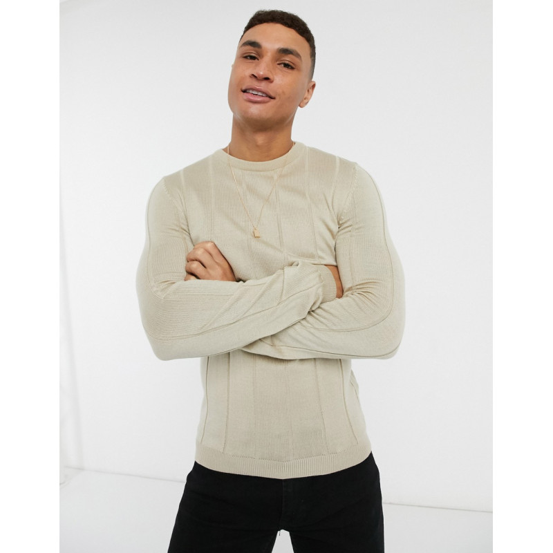 ASOS DESIGN knitted wide...