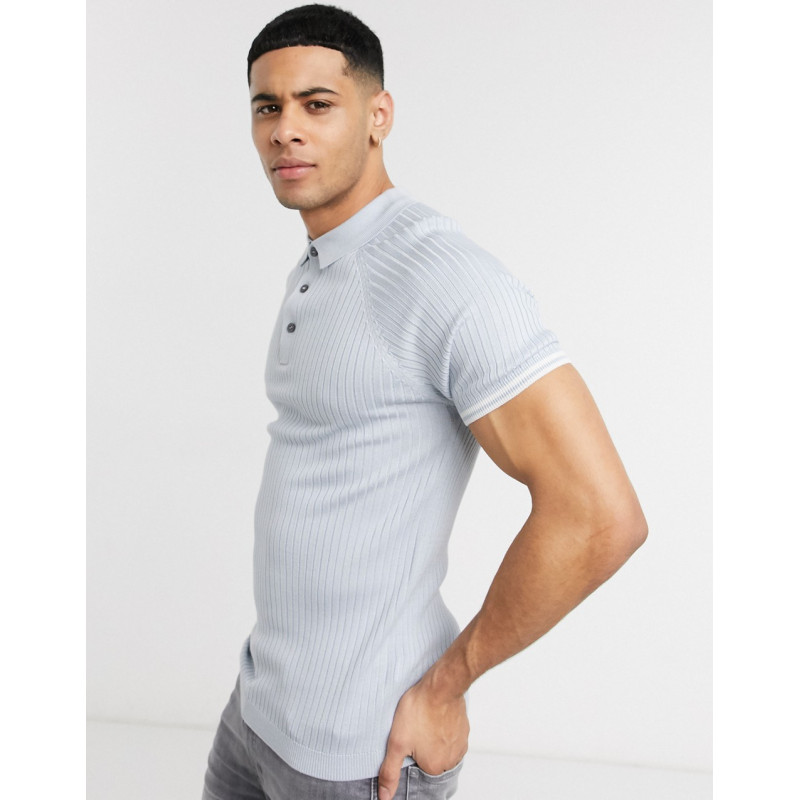 New Look muscle fit knitted...