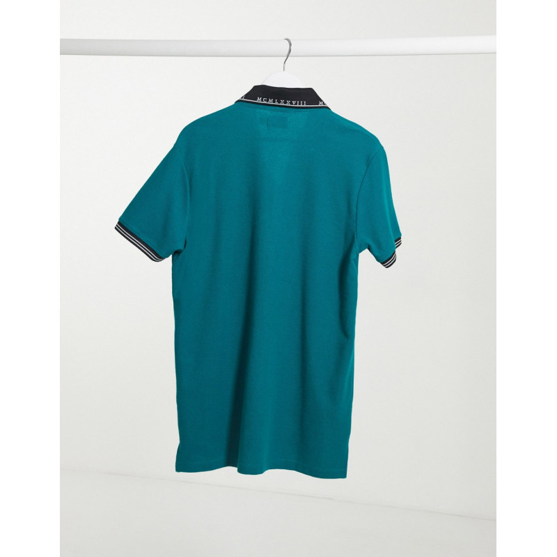 Topman MCMX polo with...