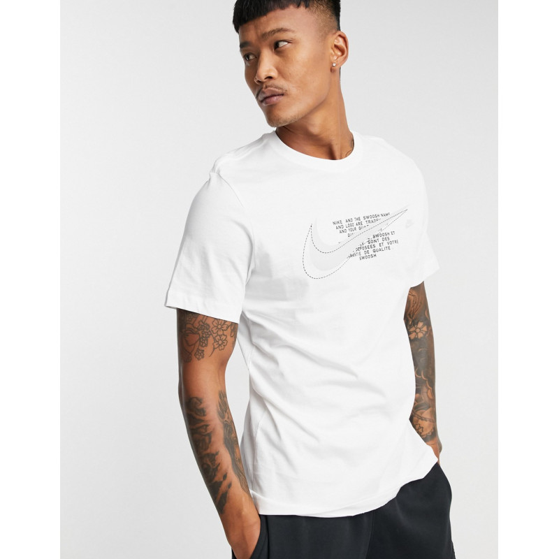 Nike court t-shirt in white