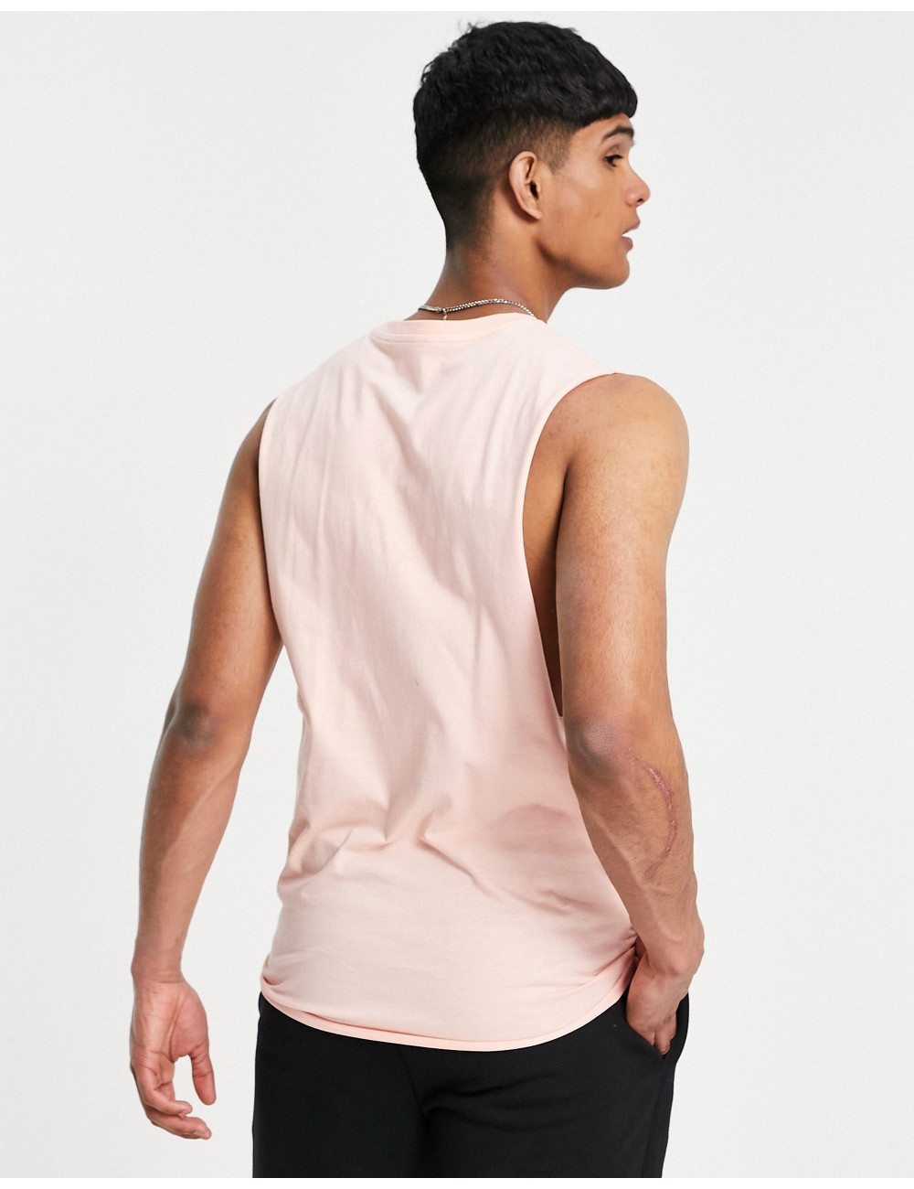 River Island tank in pink