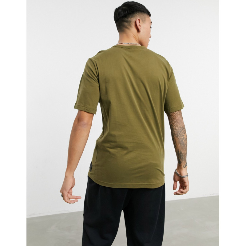 Champion logo t-shirt in olive