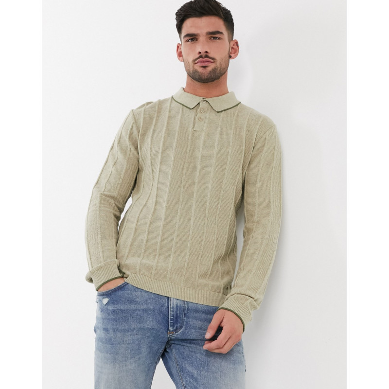 River Island knitted half...
