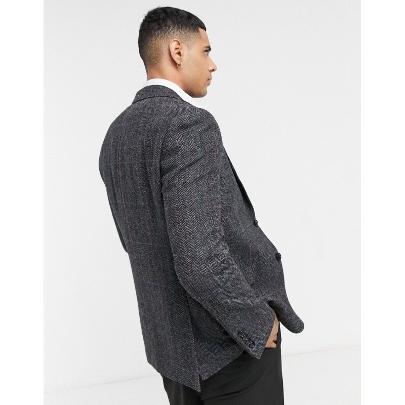 Moss London slim tweed suit...