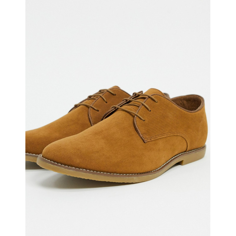 Topman lace up shoes in tan