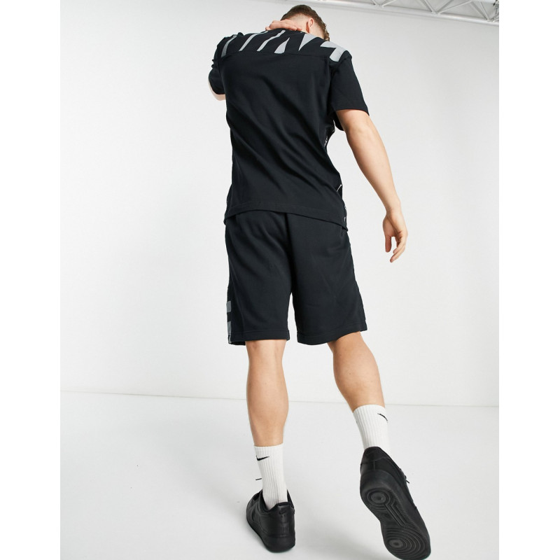 Nike HBR logo shorts in black