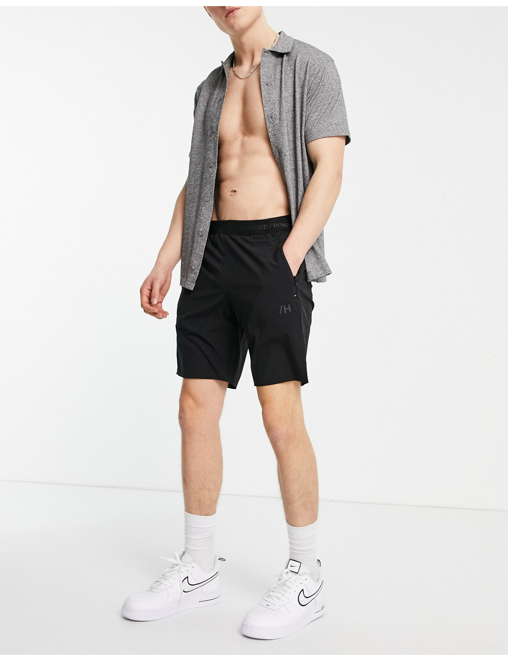 Selected Homme tech shorts...