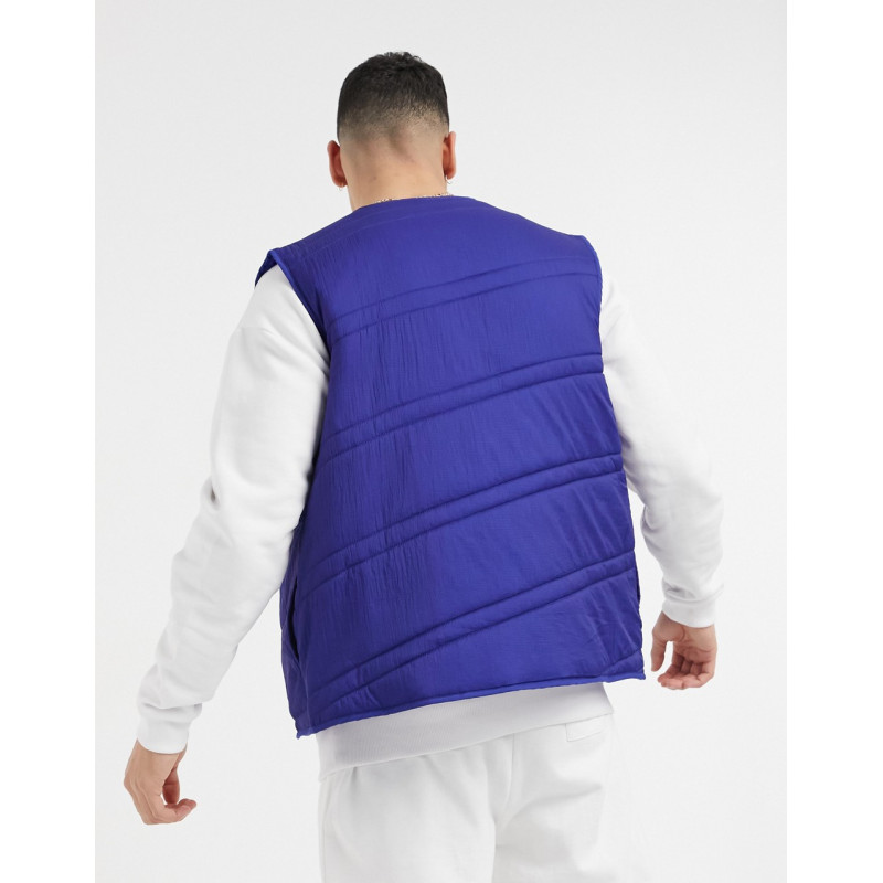 ASOS DESIGN quilted gilet...