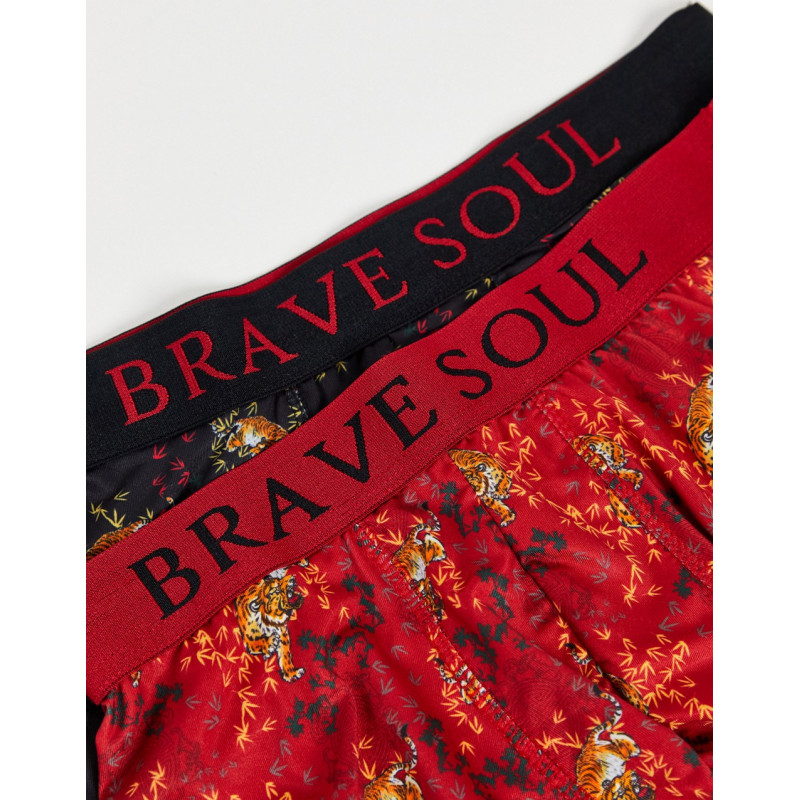 Brave Soul 2 pack boxers in...
