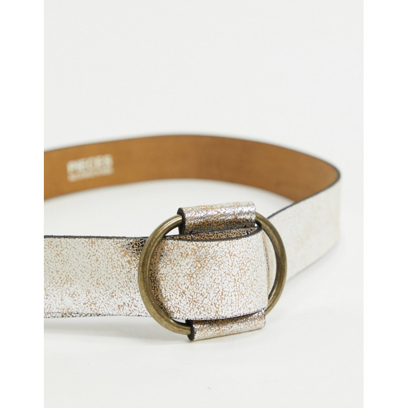 Pieces suede jeans belt in...