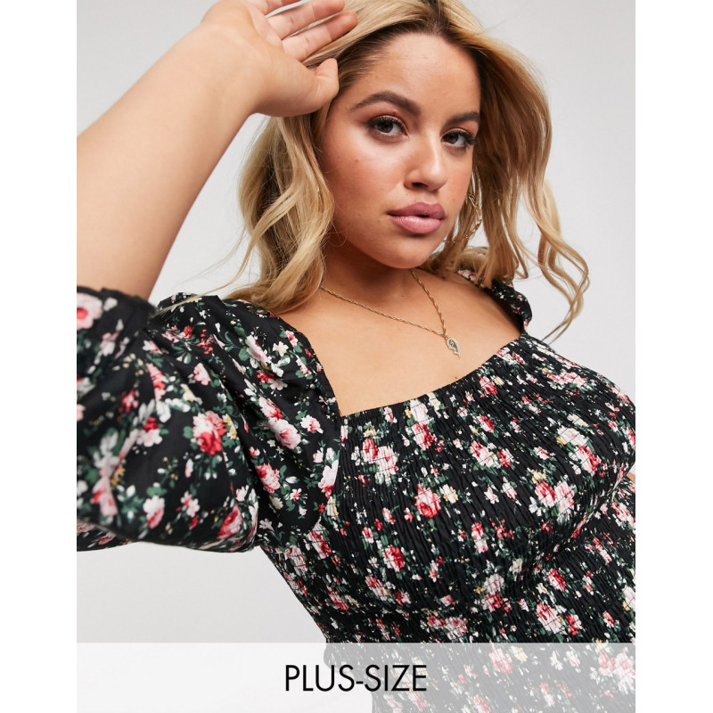 Missguided Plus shirred...