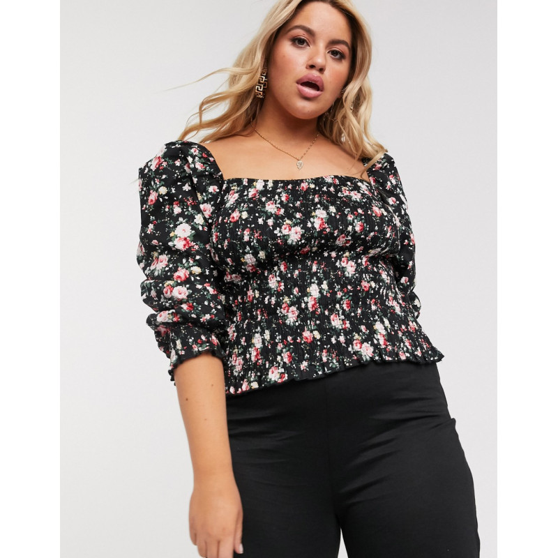 Missguided Plus shirred...