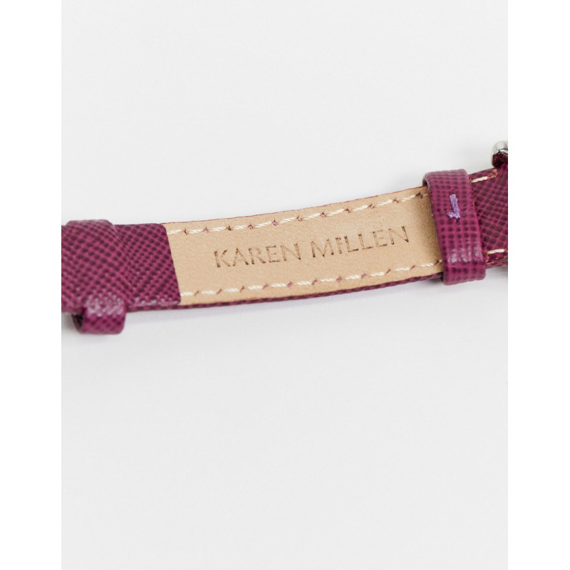 Karen Millen purple strap...