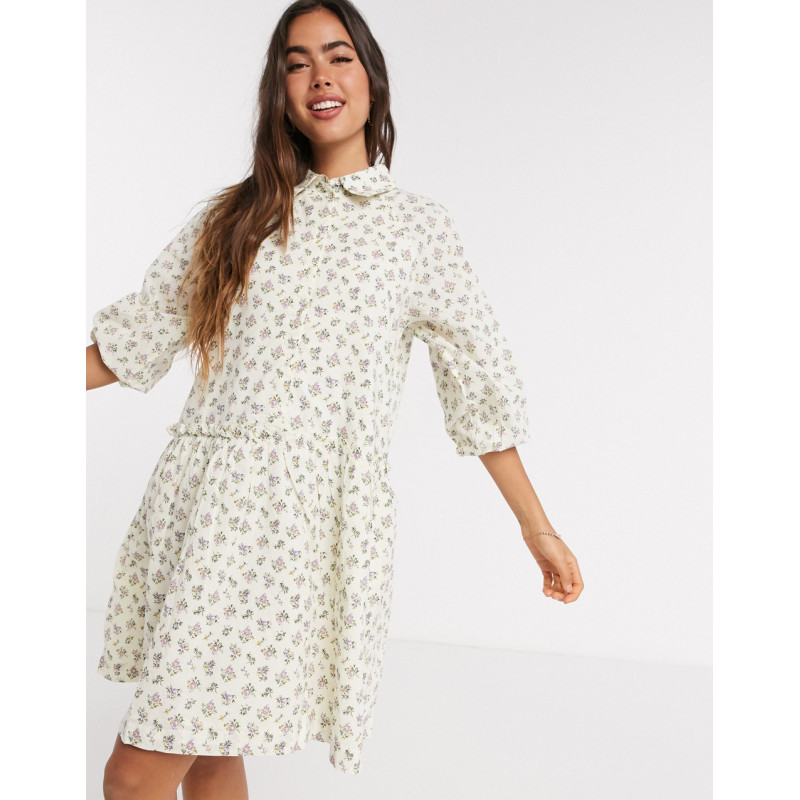 Y.A.S smock shirt dress in...