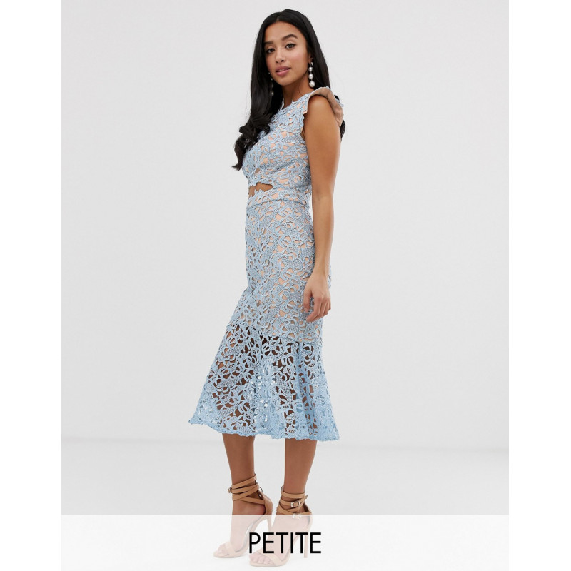 Jarlo Petite all over lace...