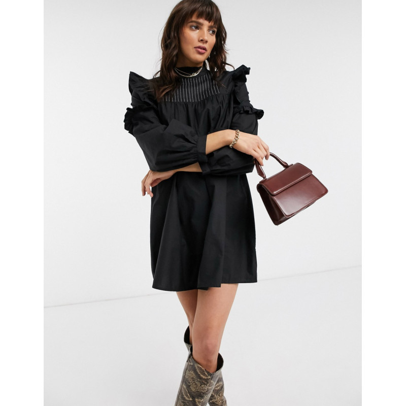 Topshop frill detail mini...