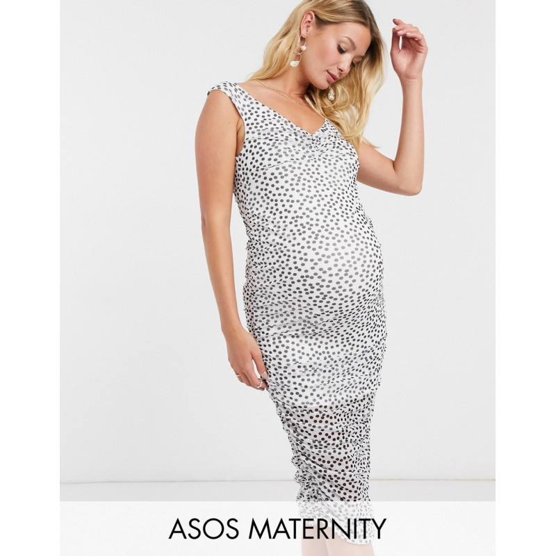 ASOS DESIGN Maternity mesh...