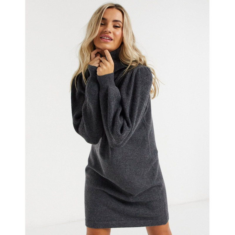 Pieces knitted jumper dress...