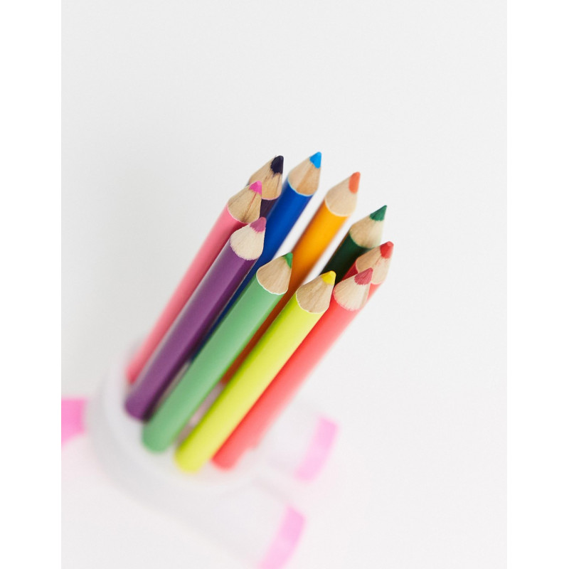 NPW unicorn rainbow pencil set