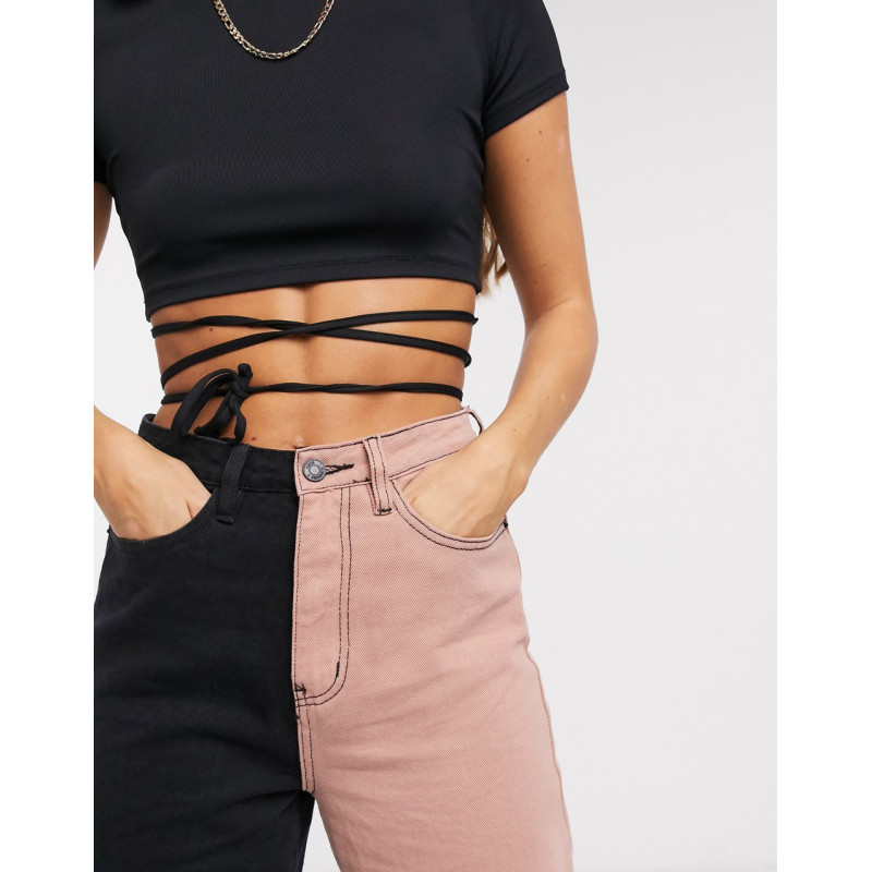 Missguided high waisted...