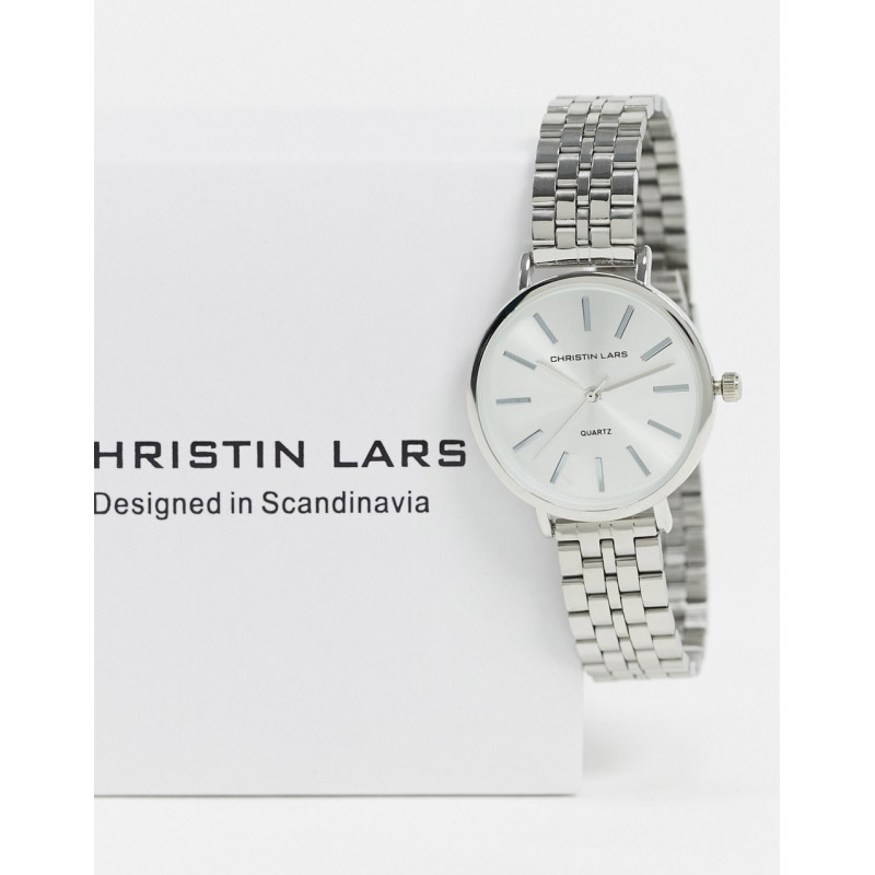 Christin Lars silver watch