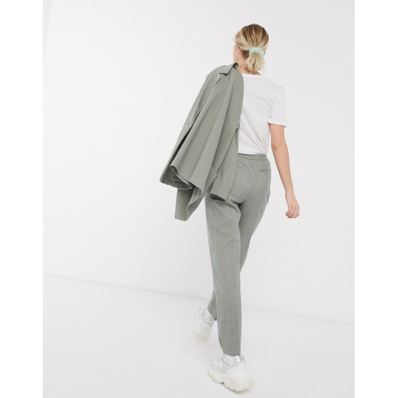 Monki tapered trousers in...