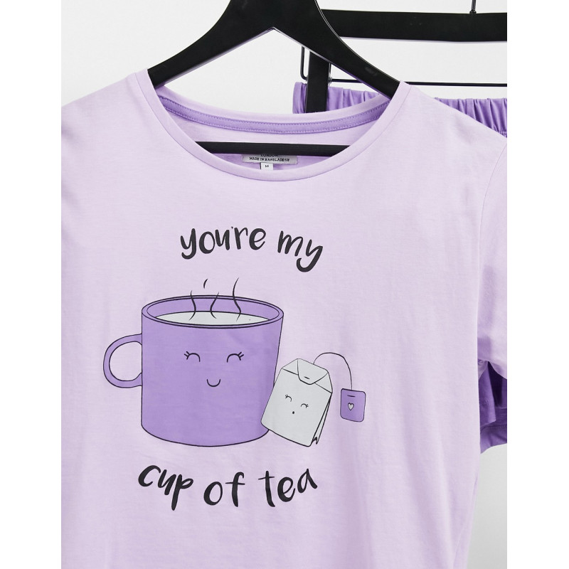 Brave Soul tea short pyjama...