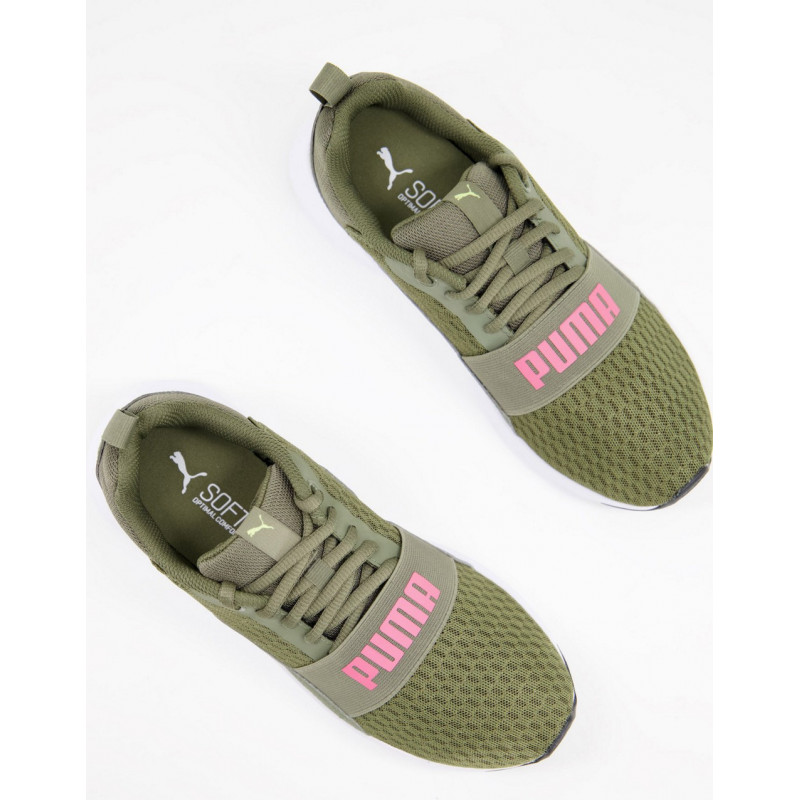 Puma Wired trainers in green