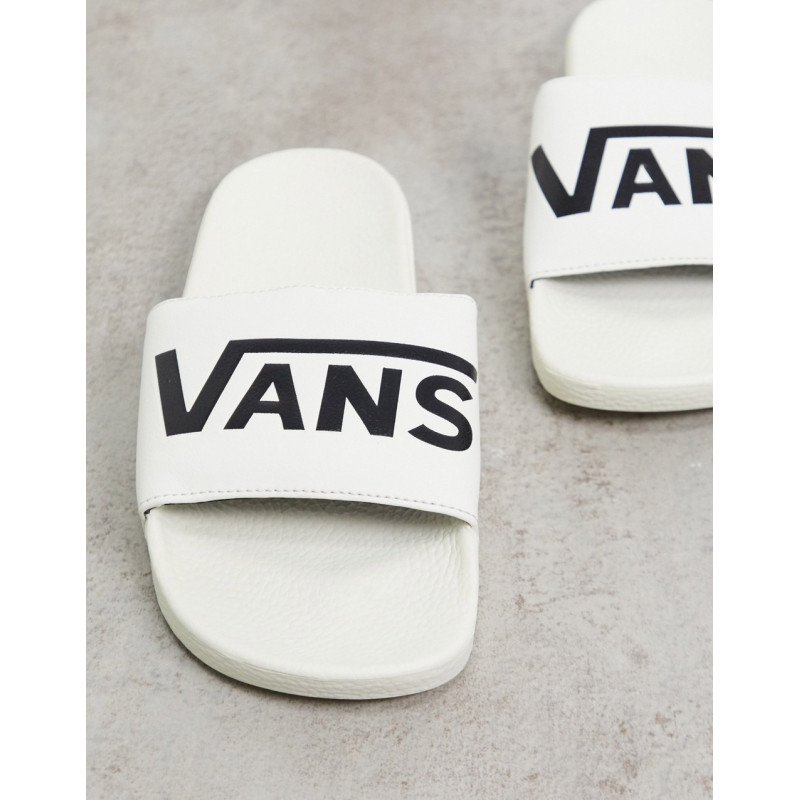 Vans Slide-On sliders in cream