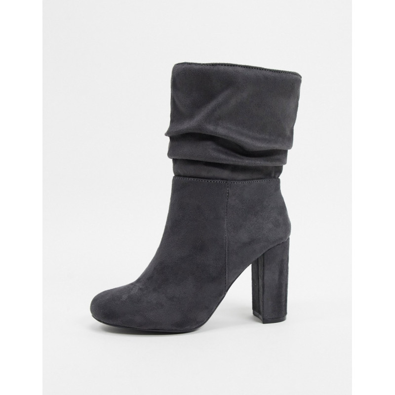 Lipsy faux suede slouch boots