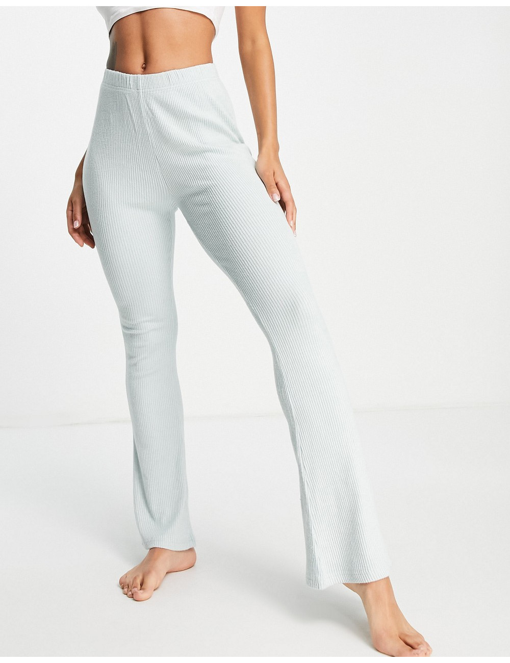 Loungeable rib flares in sage