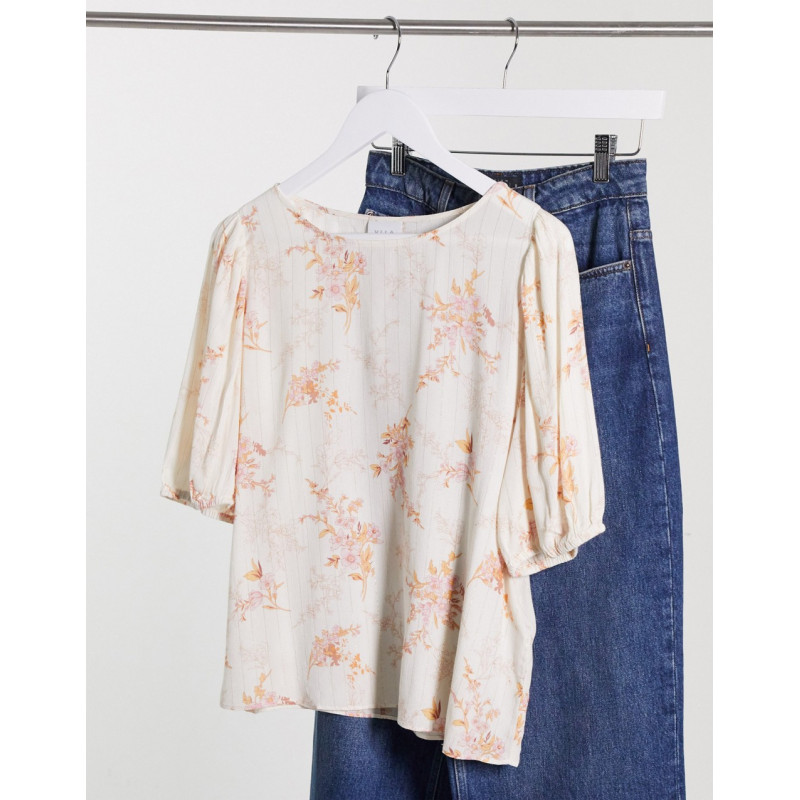 Vila blouse in floral print