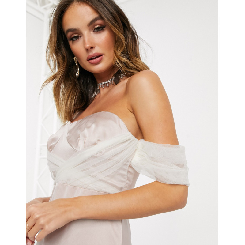 Missguided organza sleeve...