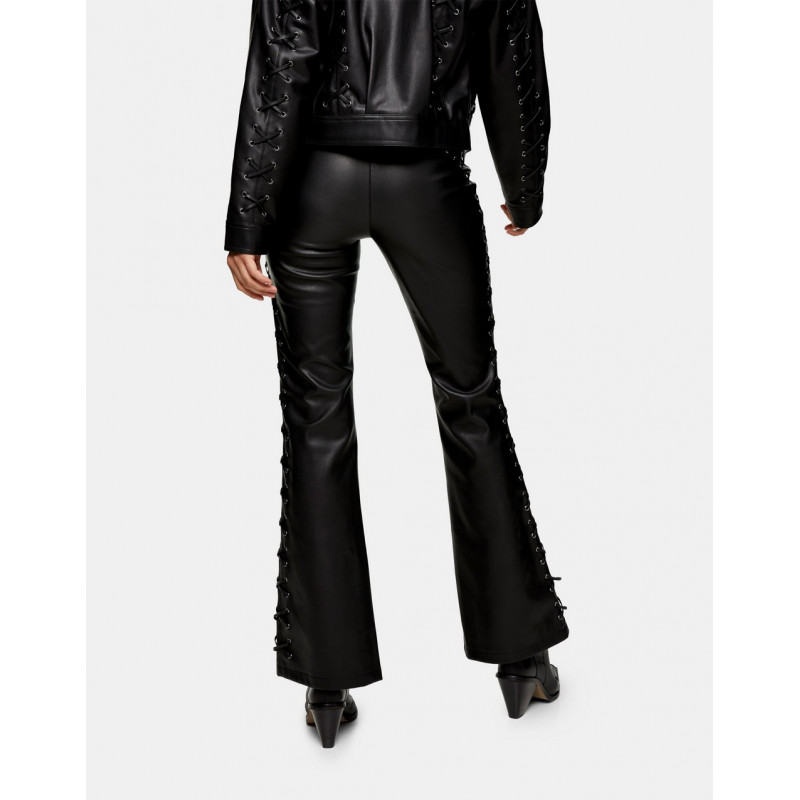 Topshop leather look...