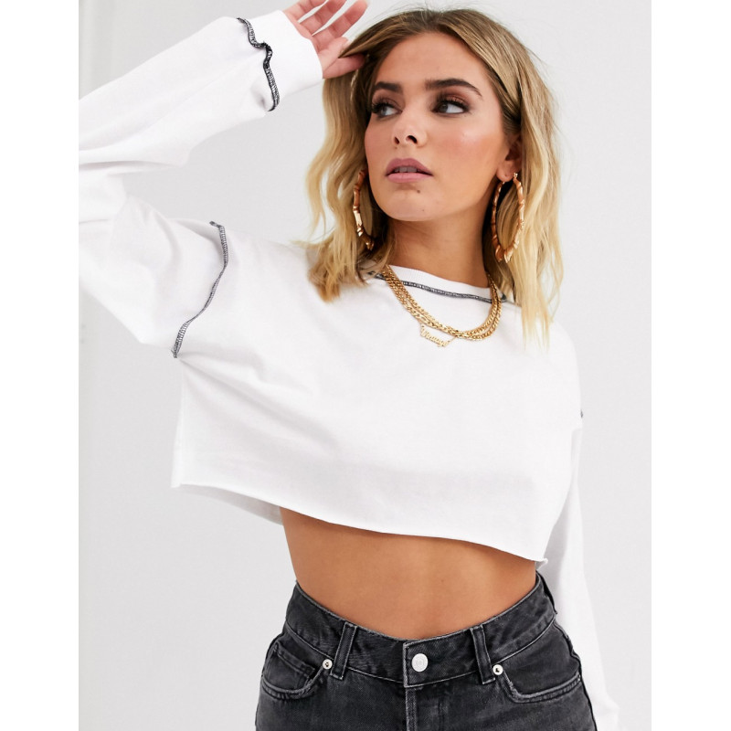 ASOS DESIGN super crop tee...