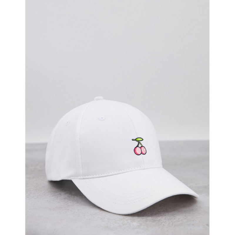 SVNX cherry cap in white