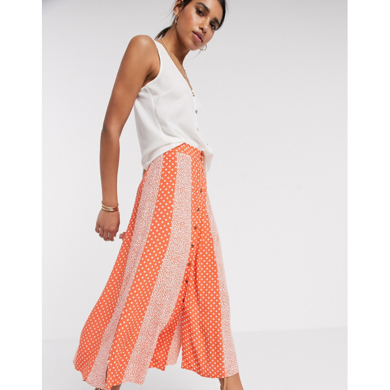 Y.A.S midi skirt with...